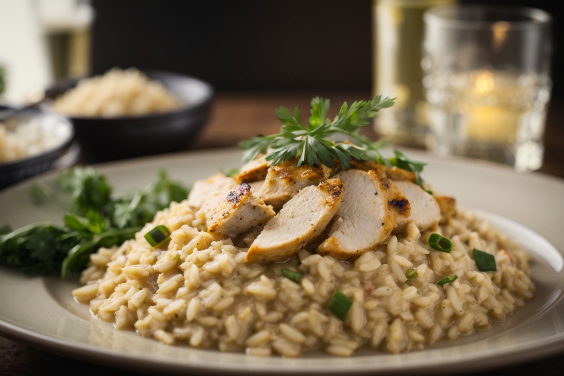 chicken risotto